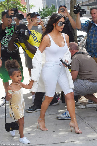 North West Spotted in Last Season's Prada It Shoe