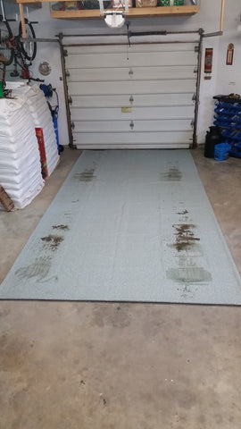 carmat, water in garage, how to keep water out of garage