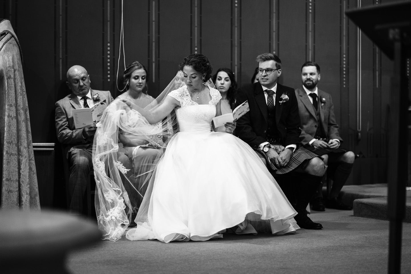 two tier wedding veil