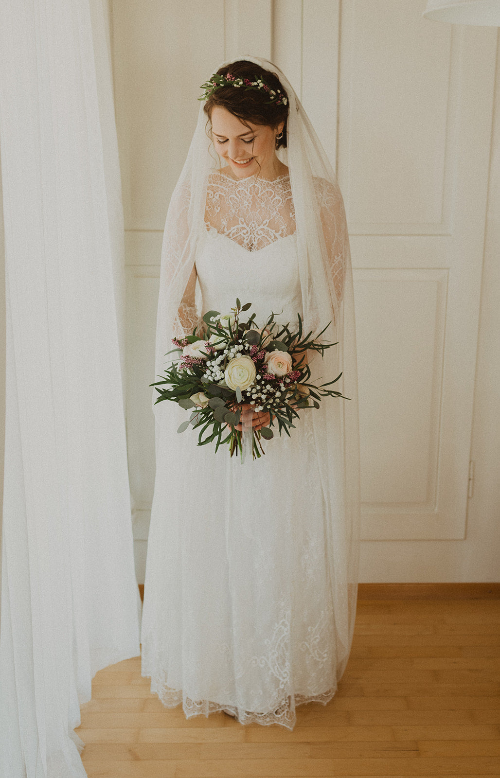 polka dot tulle wedding veil Dot