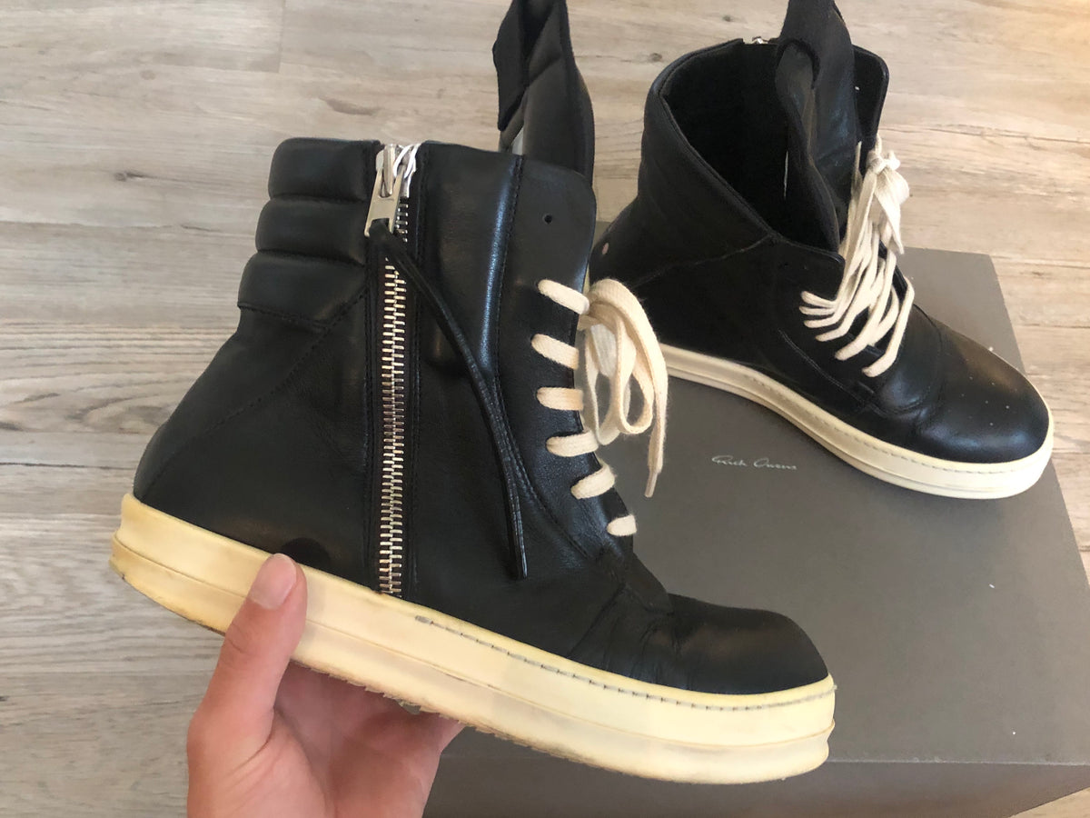 Rick Owens cyclops geo busket sneakers | labiela.com