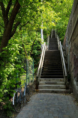 Escalier Lavigueur de nos jours - Archives de la Ville de Québec 