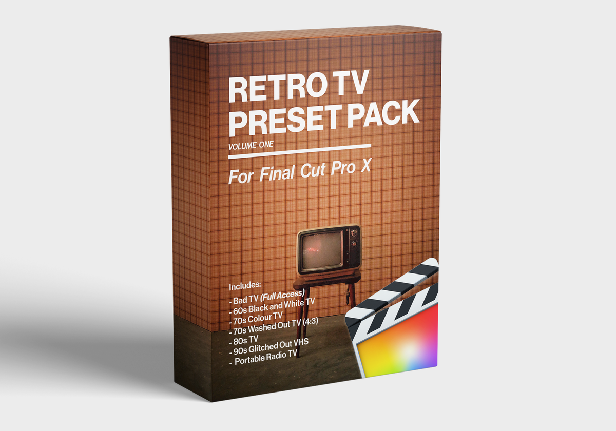 retro tv final cut pro plugin free