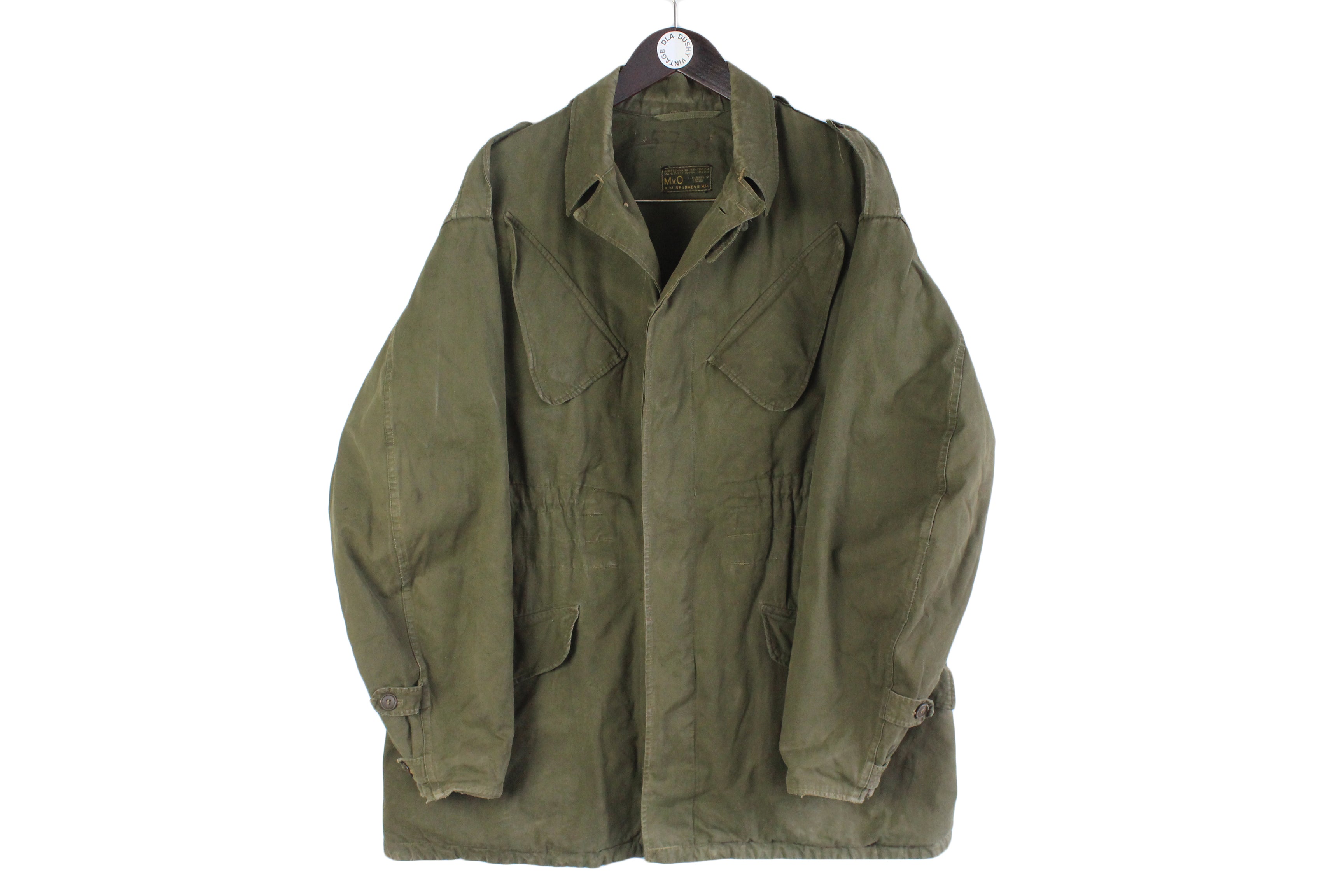 80s Belgian military twill jacket