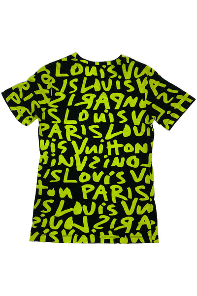 Louis Vuitton pre-owned Graffiti Print T-shirt - Farfetch