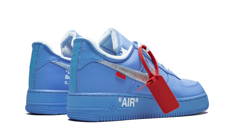 off white air force 1 blue mca