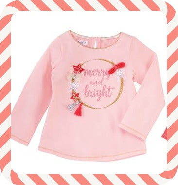 MUD PIE MERRY & BRIGHT TEE