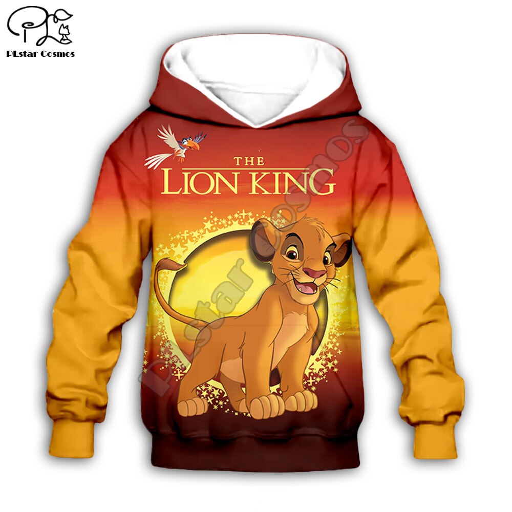 lion king zip hoodie