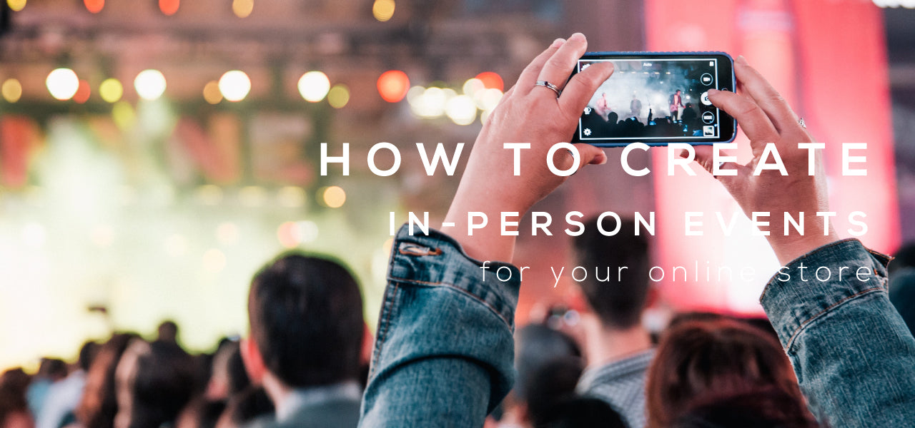 how to create pop-up shops and events