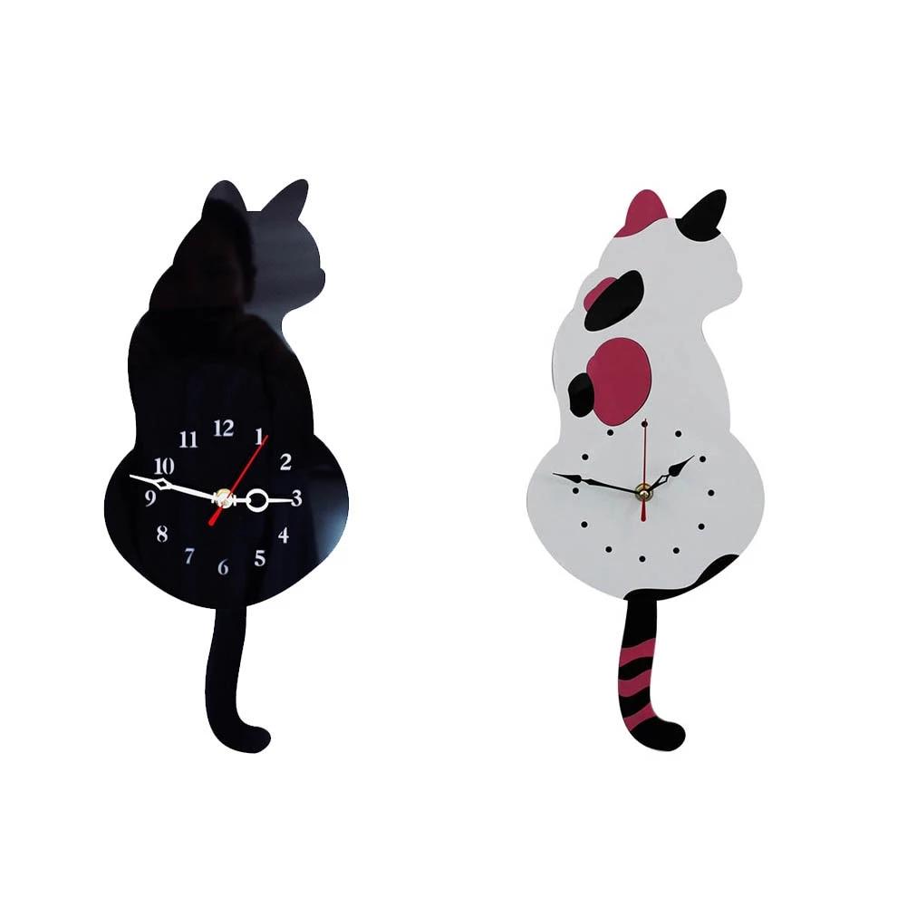 
  Horloge Chat Queue qui Bouge | Boutique du Chat Noir
  