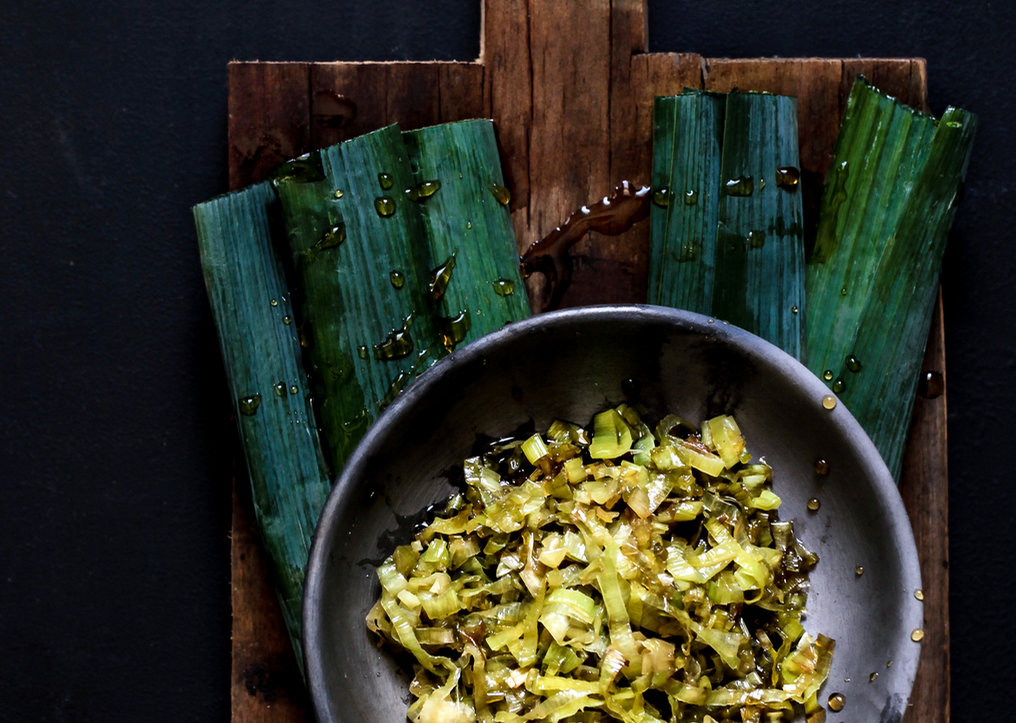 Caramelised leek sauce