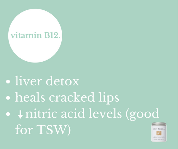 vitamin B12 methyl B12 TSW eczema nitric oxide