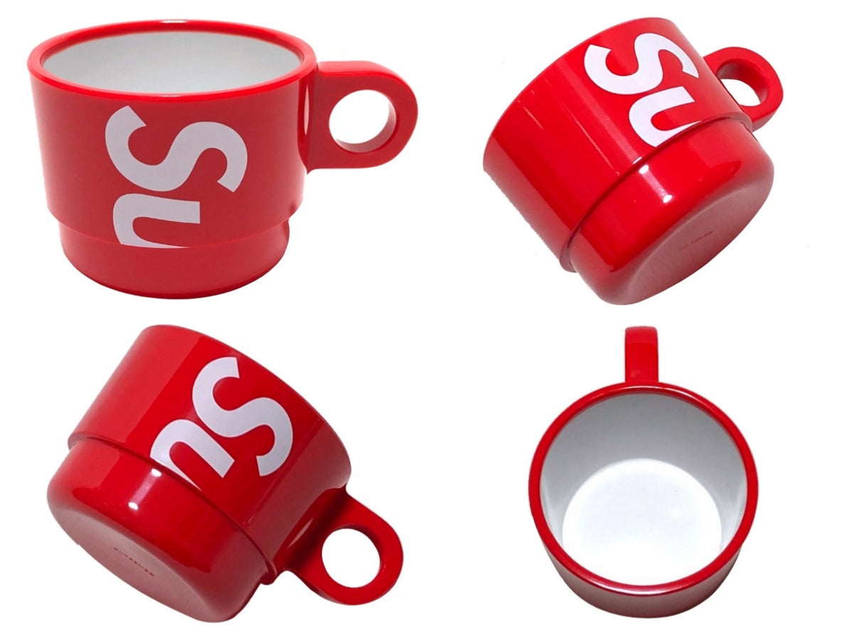 日/祝も発送 18ss Supreme stacking cups (Set of 4) 新品 - 食器