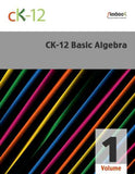 CK-12 Basic Algebra Cover