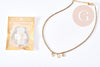 Kit collier Vecchio doré personnalisé lettres zircon 40cm, Coffrets et kits pour la création de bijoux fantaisie DIY, la pochette G8750