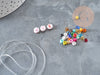 Kit Bracelet d'amitié prénom personnalisé multicolore, Coffrets et kits création de bijoux fantaisie DIY, pochette pour 1 bracelet G9022