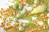 Kit mix de perles vert Oliveira, Coffrets et kits pour la création de bijoux fantaisie DIY, le kit, G9135