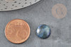 Cabochon rond bleu lapis lazulis,cabochon pierre, lapis lazulis naturel,12mm, pierre naturelle, X1 G1128
