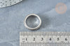 Bague anneau rotative acier 304 inoxydable anti-stress 17,5mm ,idée cadeau femme et homme,l'unité G8323