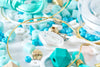 Kit mix de perles Blue Lagoon, Coffrets et kits pour la création de bijoux fantaisie DIY, la pochette G8164