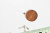 clous-puces oreille laiton brut acier,boucles d'oreille,création bijoux,oreille percée,sans nickel,3mm, lot de 50-G1901-Gingerlily Perles