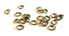 anneaux ovales bronze, fournitures créatives, anneaux ouverts, fourniture bronze,création bijoux,sans nickel, lot de 100, 4mm-G785-Gingerlily Perles