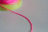 Fil rose fluorescent, fournitures créatives, fil à broder,fil couture, scrapbooking, fil rose, fil nylon rose, 0.8mm, lot de 10 mètres-G1748