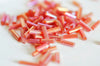 Perles rocaille Tube rouge irisé, Fournitures créative,perle tube,perles rocaille rouge, perles rouge irisé,6mm x 2mm, 5 grammes-G666