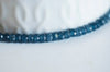 Perle abacus jade bleu,perle jade,pierre naturelle,jade naturel,perle pierre,perle facette,jade,4x2mm,fil 137 perles- G06