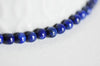 Perle lapis lazuli ronde 4mm, lapis bleu,pierre naturelle, création bijoux,perles pierre,lapis naturel,le fil de 48-G20
