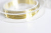 fil de cuivre doré 0.3mm,fil création bijoux,fil fin, fil métallique,création bijoux,fil de métal, bobine de 10 mètres-G57