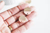 perle disque bois résine rose,bois naturel,perles bois,Perle géométrique,perle ronde,perle ronde bois, création bijoux bois,18mm,les 5 G1011