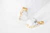 Pendentif agate blanche druzy, pendentif pierre, support doré, création bijoux, pierre naturelle,création bijoux,30mm, l'unité,G1482