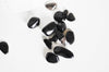 Sable obsidienne, fournitures créatives, chips mineral, obsidienne naturelle, pierre semi-precieuse, création bijoux, Sachet 20 grammes-G402