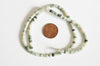 Perle rondelle heishi jade vert création bijoux,jade naturel,perle pierre, 4.5mm,création bijoux,fil de 160 perles,G2701