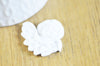 Cabochon ange ailé résine blanche, fève ange, ange résine époxy,32.5mm, lot de 2 G5053-Gingerlily Perles