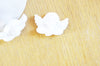 Cabochon ange ailé résine blanche, fève ange, ange résine époxy,32mm, lot de 2,G2990-Gingerlily Perles