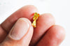Bélière laiton doré,support laiton,création bijoux,support Pendentif doré, support pendentif,création collier,les 10, 12mm G3563-Gingerlily Perles