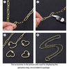 Chaine laiton doré 18k maille rectangle,chaine collier,création bijoux,chaine large,14x4.5mm,vendue au mètre,G2549