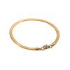 Bracelet maille serpent acier doré 14k, création bijoux,bracelet acier doré inoxydable,sans nickel, 18cm,l'unité, G3926-Gingerlily Perles