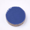 Cabochon disque résine translucide bleu paillette, cabochon pour création bijoux, 13mm, lot de 5 G3797-Gingerlily Perles