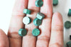 Granulés cire vert foncé à cacheter, fourniture création de sceaux personnalisés pour sceaux et invitations de mariage DIY, les 100 G4128