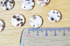 pendentif rond nacre léopard, création bijoux, cabochon coquillage, nacre naturelle,15mm, l'unité G4172-Gingerlily Perles