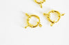 fermoir marin acier doré, grand fermoir qualité, fermoirs dorés,acier doré,acier chirurgical,fabrication bijoux, les 2,23mm-H801 G4928-Gingerlily Perles