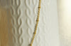 Chaine satellite acier dore 14k,chaine bijou,chaine dorée, chaine collier,création bijoux,grossiste chaine,1.5mm,1 metre-G1679