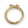 fermoir à clipser anneau laiton doré 26mm grand fermoir qualité, fermoir doré, fermoir luxe,fabrication bijoux,26mm, l'unité, G5646-Gingerlily Perles