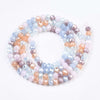 Perles toupies cristal pastel irisé 3.5x3mm, perles bijoux, perle cristal,Perle verre facette,création bijoux, fil de 37.5cm G6172