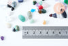 perle chips pierre naturelle roulée mélangée 4-24mm ,pierre naturelle,litotherapie,chips amethyste quartz,Sachet 20 grammes G6370