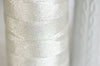 1 fil blanc ivoire métallisé, fournitures créatives, fil original, création bijoux, fil Couture broderie,fil or, diamètre 0.6mm-G1656