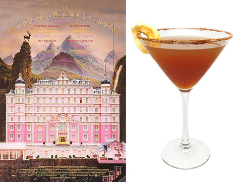 Boy with Appl Martini based on Grand Budapest Hotel